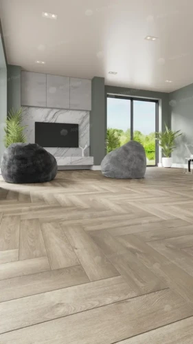 Alpine floor Parqet Light LVT ЕСО 16-5 Дуб Натуральный Отб 43 класс 4V (590*118*2,5мм уп. 2,228м2)