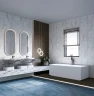 Керамогранит NT CERAMIC Metallic NTT99609M Metallic White 600*1200, 2 шт/уп, 1,44 м2/уп., матовая