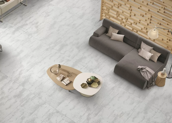 Керамогранит NT CERAMIC Metallic NTT99609M Metallic White 600*1200, 2 шт/уп, 1,44 м2/уп., матовая