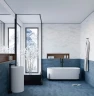 Керамогранит NT CERAMIC Metallic NTT99609M Metallic White 600*1200, 2 шт/уп, 1,44 м2/уп., матовая