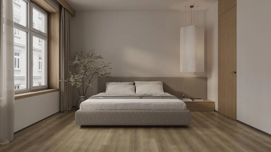 Alpine floor EASY LINE ЕСО3-44 Дуб Дриада (1219мм*184мм*3мм, 10шт/уп/2,245м2)