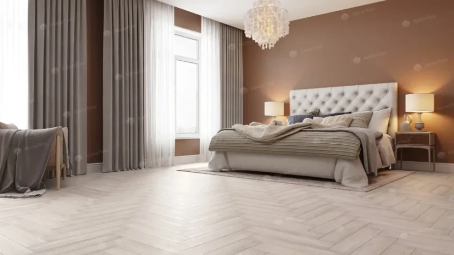 Alpine floor Parqet Light LVT ЕСО 16-9 Голубой Лес 43 класс 4V (590*118*2,5мм уп. 2,228м2)