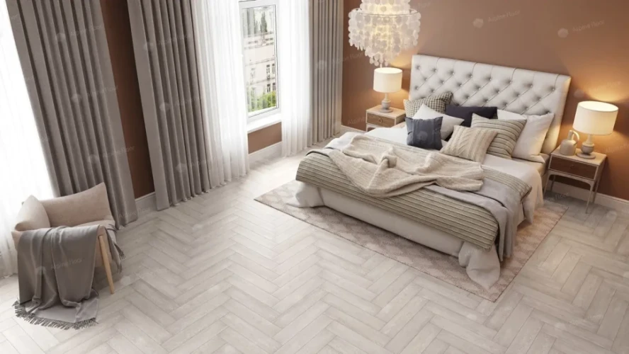 Alpine floor Parqet Light LVT ЕСО 16-9 Голубой Лес 43 класс 4V (590*118*2,5мм уп. 2,228м2)