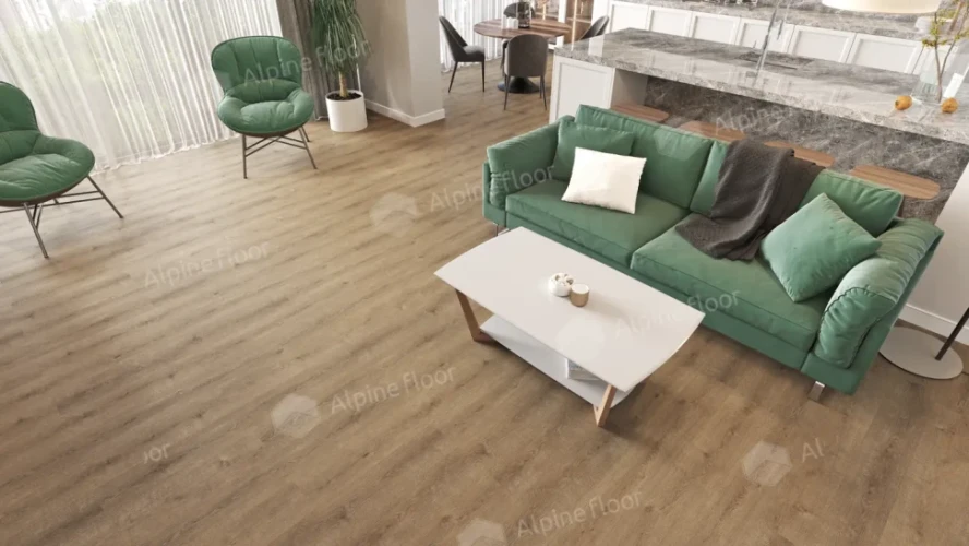 Alpine floor SOLO PLUS ЕСО14-301 Ларгетто 43кл (1220мм*183мм*4мм, уп/2,23м2)