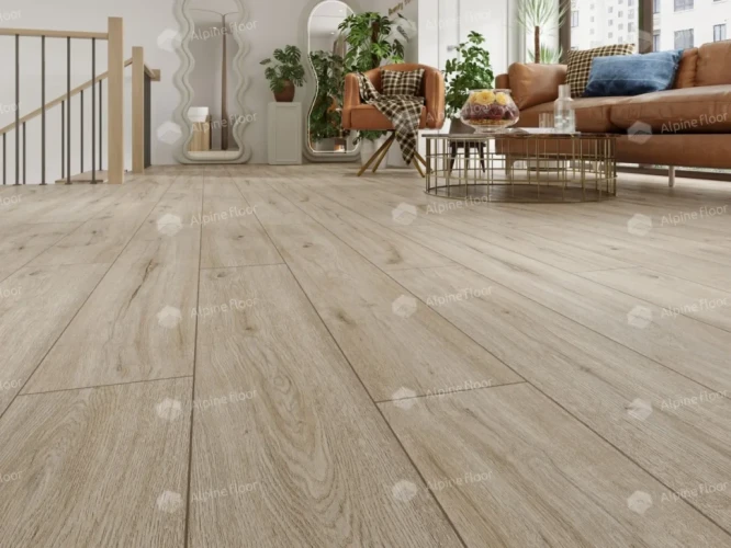 Alpine floor SOLO PLUS  ЕСО14-801 Прэсто 43кл (1220мм*183мм*4мм, уп/2,23м2)