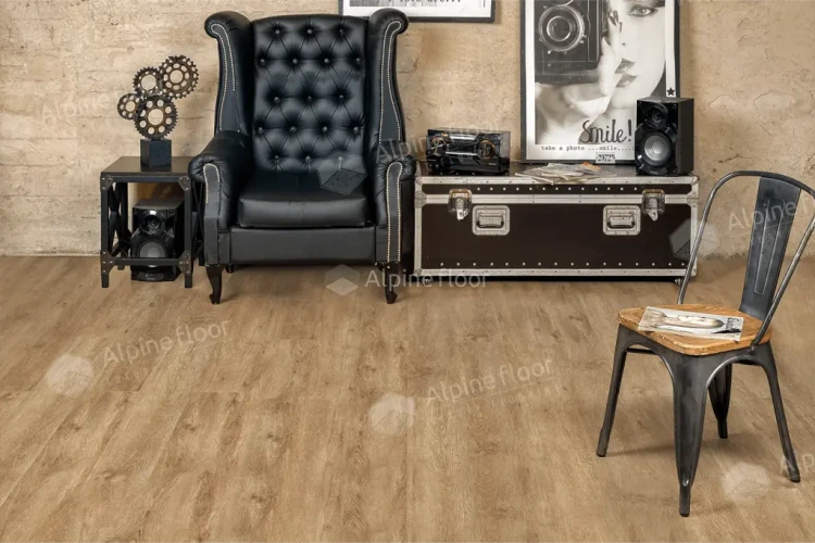 Alpine Floor LVT Liberty Loose Lay ECO 23-5 Макадамия (1227мм*187мм*5мм, 8шт/уп/1,8356м2)
