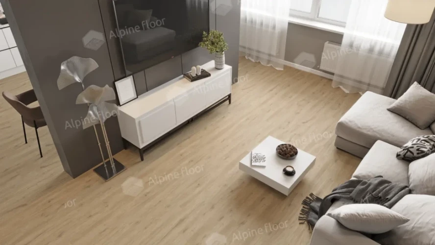 Alpine floor SOLO PLUS ЕСО14-1001 Анданте 43кл (1220мм*183мм*4мм, уп/2,23м2)