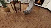 Ламинат Alpine Floor Herringbone 10мм Дуб Умбрия LF107-11 (600*100*10мм)уп.26шт(A+B)/1,56м2