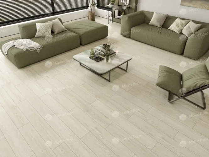 Alpine floor SOLO PLUS  ЕСО14-1101 Модерато 43кл (1220мм*183мм*4мм, уп/2,23м2)