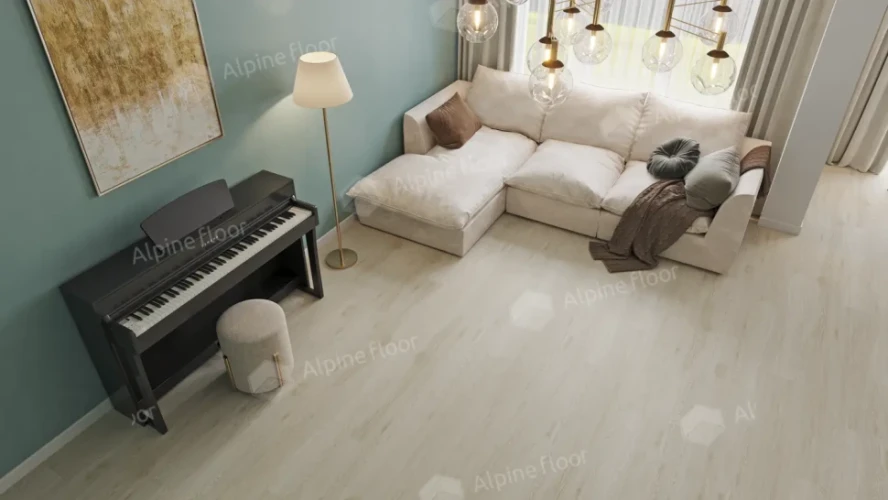 Alpine floor SOLO PLUS  ЕСО14-1101 Модерато 43кл (1220мм*183мм*4мм, уп/2,23м2)
