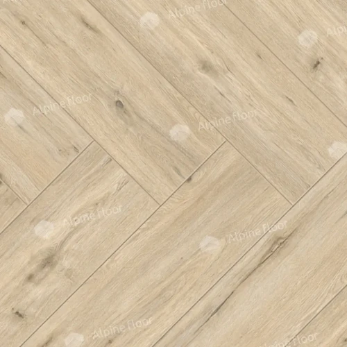 Ламинат Alpine Floor Herringbone LF102-1В Дуб Лион (606х101х8mm)уп.22шт/1.3465м2