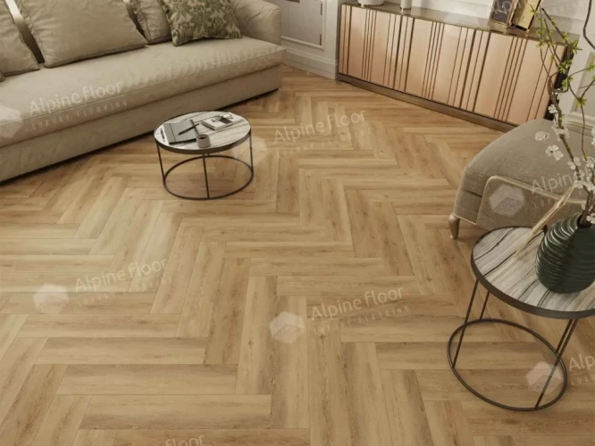 Alpine floor Parqet Light LVT ЕСО 16-30 Дуб Буна 43 класс 4V (590*118*2,5мм уп. 2,228м2)