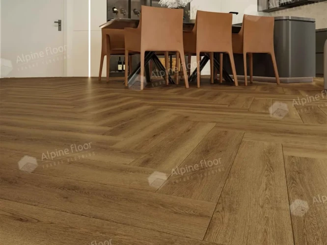 Alpine floor Parqet Light LVT ЕСО 16-31 Дуб Капелла 43 класс 4V (590*118*2,5мм уп. 2,228м2)