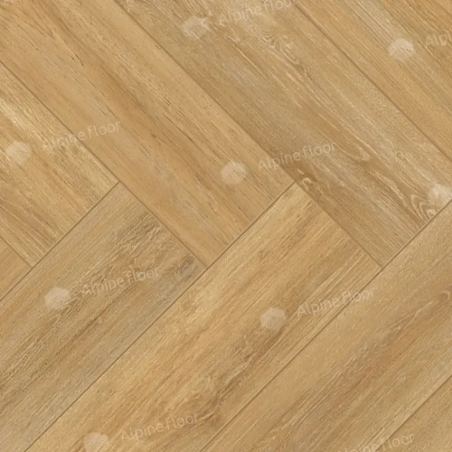 Ламинат Alpine Floor Herringbone LF102-4А Дуб Тулуза (606х101х8mm)уп.22шт/1.3465м2