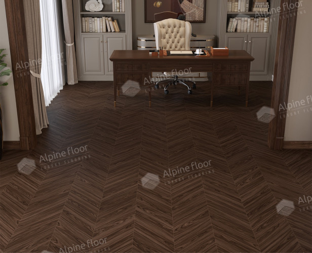 Ламинат Alpine Floor Chevron Art Орех Гранд-Каньон LF109-10 (550*112*12мм)1.232м2/уп