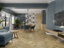 Alpine floor Parqet Light LVT ЕСО 16-34 Дуб Кастор 43 класс 4V (590*118*2,5мм уп. 2,228м2)