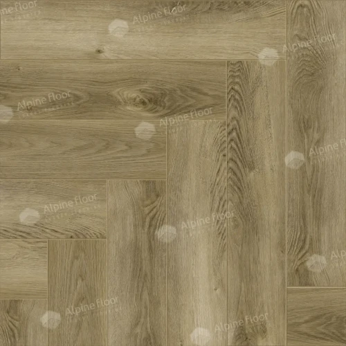 Alpine floor Parqet Light LVT ЕСО 16-34 Дуб Кастор 43 класс 4V (590*118*2,5мм уп. 2,228м2)