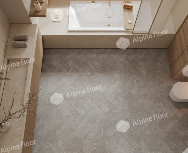 Alpine floor АДАМАНТ ПАРКЕТ ЕСО 31-1 Санта-Ана 43кл (600мм*125мм*4мм, 20шт/уп/1,5м2)
