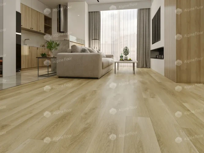 Alpine floor INTENSE ЕСО9-12 БАВАРСКИЙ ЛЕС 43кл 4V-GROOVE 6мм, 10шт/уп/2,23м2)
