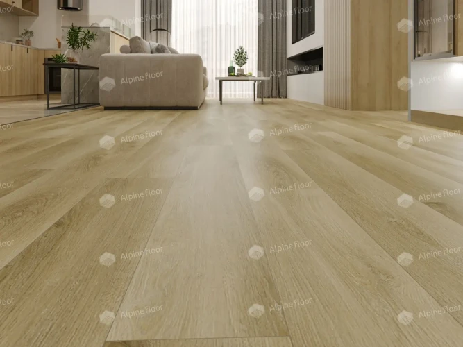Alpine floor INTENSE ЕСО9-12 БАВАРСКИЙ ЛЕС 43кл 4V-GROOVE 6мм, 10шт/уп/2,23м2)