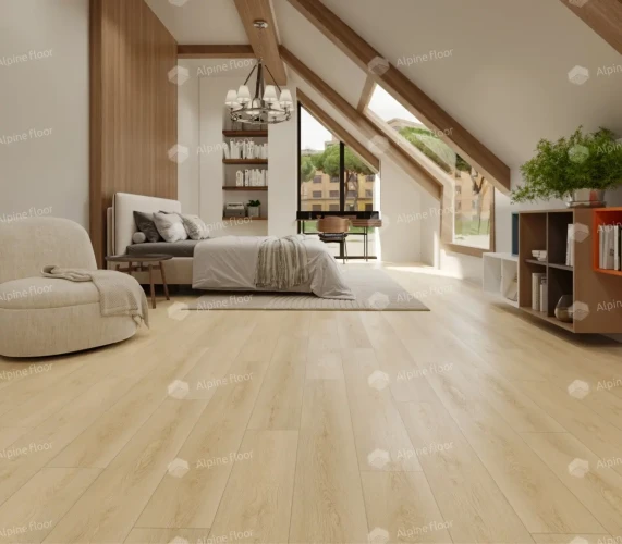 Alpine floor INTENSE ЕСО9-13 ТИХИЙ ЛЕС 43кл 4V-GROOVE 6мм, 10шт/уп/2,23м2)