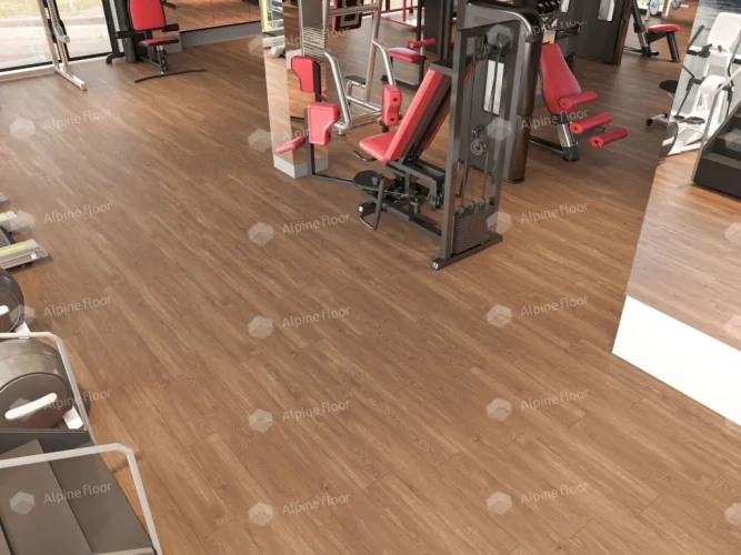 Alpine floor SEQUOIA ЕСО6-12 Секвойя Темная 34кл ( 1219мм*184мм*3,2мм, 10шт/уп/2,245м2)