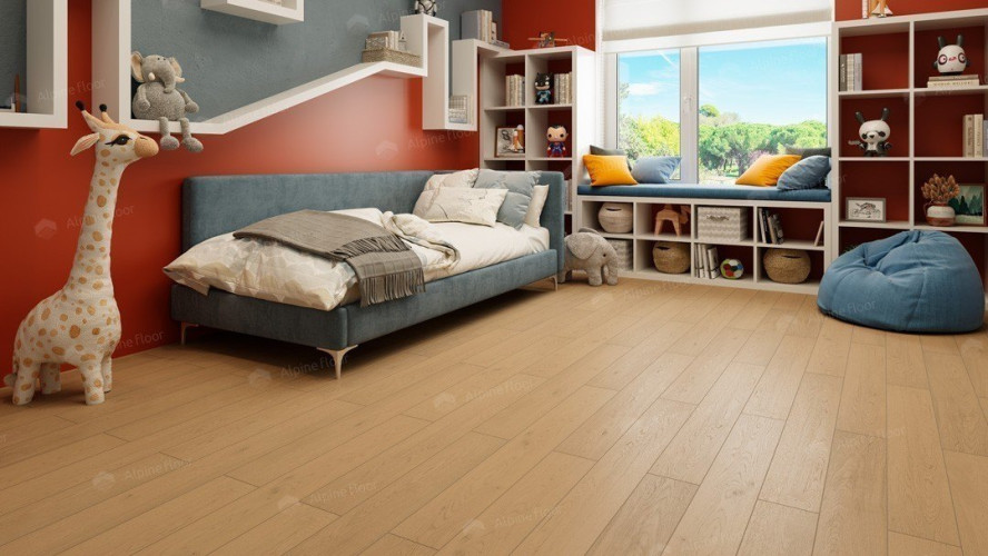 Инженерная доска Alpine Floor Studio Дуб Айвори EW200-03, 1200х145х12 mm 1,74м2/уп