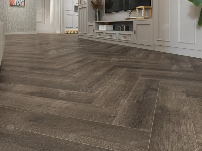 Alpine floor Parqet Light ЕСО 13-19 Дуб Антарес 43 класс 4V (600*125*4 уп. 1,95 м2)