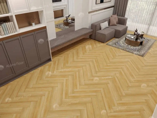 Alpine floor Parqet Light ЕСО 13-29 Дуб Батейн 43 класс 4V (600*125*4 уп. 1,95 м2)