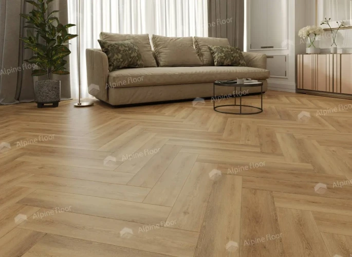 Alpine floor Parqet Light ЕСО 13-30 Дуб Буна 43 класс 4V (600*125*4 уп. 1,95 м2)