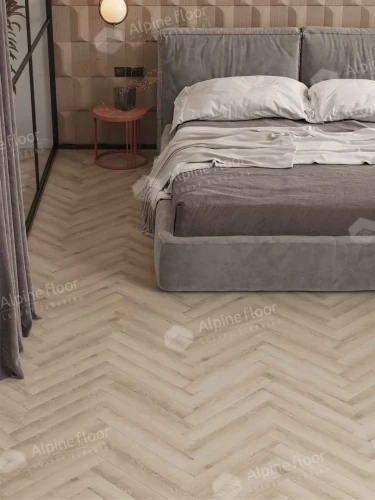 Ламинат Alpine Floor Herringbone 12 Pro LF106-08В Дуб Орлеан (606х101х12mm)уп.18шт/1.1017м2