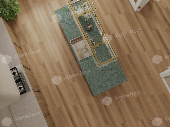 Alpine floor TITAN 6 ЕСО 28-3 Осмий 43кл (1220мм*183мм*6мм, 8шт/уп/1,786м2)