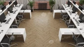 Ламинат Alpine Floor Herringbone 12 Pro LF106-07В Дуб Прованс (606х101х12mm)уп.18шт/1.1017м2