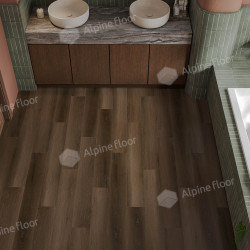Alpine floor TITAN 6 ЕСО 28-6 Обсидиан 43кл (1220мм*183мм*6мм, 8шт/уп/1,786м2)