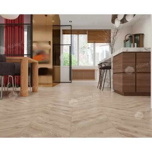 Chevron Alpine ЕСО 18-21 Гикори CHEVRON ECO 43 кл 4V (600*127*5) уп. 1,6764 м2)