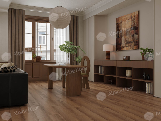 Alpine floor TITAN 6 ЕСО 28-9 Азурит 43кл (1220мм*183мм*6мм, 8шт/уп/1,786м2)