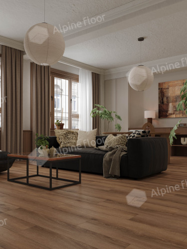 Alpine floor TITAN 6 ЕСО 28-9 Азурит 43кл (1220мм*183мм*6мм, 8шт/уп/1,786м2)
