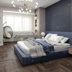 Alpine floor PARQUET PREMIUM ECO 19-16 Фафнир ABA 43кл ( 600мм*125мм*8мм, 10шт/уп/0,75м2)