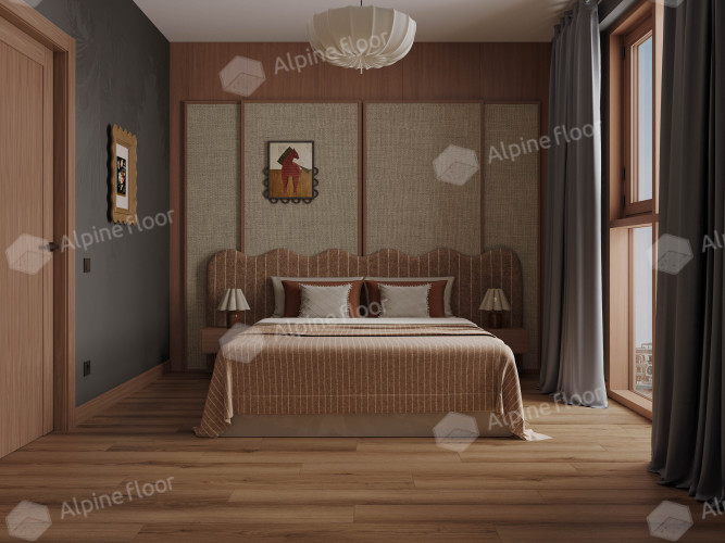 Alpine floor TITAN 8 ЕСО 27-4 Арктур 43кл (1220мм*183мм*8мм, 6шт/уп/1,34м2)