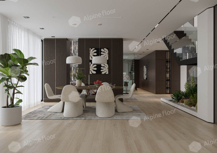 Alpine floor TITAN 8 ЕСО 27-5 Орион 43кл (1220мм*183мм*8мм, 6шт/уп/1,34м2)