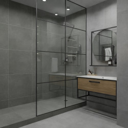 GT60601709MR Плитка грес глаз. Global Tile Boreal_GT Темно-сер 60*60 1.44м2/уп