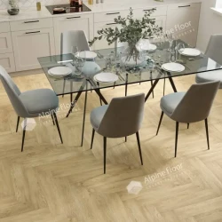 Alpine floor Parqet Light ЕСО 13-3 Дуб Ваниль Селект 43 класс 4V (600*125*4 уп. 1,95 м2)
