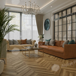 Alpine floor TITAN PARQUET ЕСО 29-1 Афина 43кл (600мм*125мм*6мм, 20шт/уп/1,5м2)