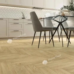 Alpine floor PARQUET PREMIUM ECO 19-3 Дуб Ваниль Селект ABA 43кл ( 600мм*125мм*8мм, 10шт/уп/0,75м2)