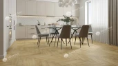 Alpine floor PARQUET PREMIUM ECO 19-3 Дуб Ваниль Селект ABA 43кл ( 600мм*125мм*8мм, 10шт/уп/0,75м2)