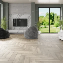 Alpine floor PARQUET PREMIUM ECO 19-5 Дуб Натуральный Отбел ABA 43кл(600мм*125мм*8мм,10шт/уп/0,75м2)