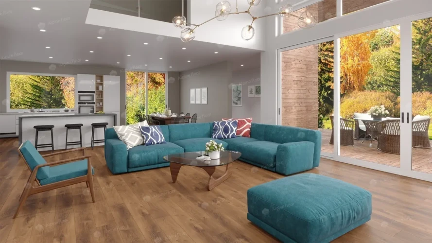Alpine floor PREMIUM XL ЕСО7-7 ABA 43кл ( 1524мм*180мм*8мм, 8шт/уп/2,195м2)