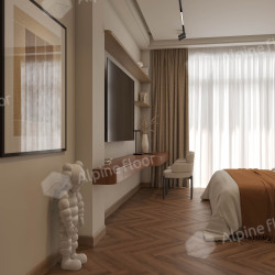 Alpine floor TITAN PARQUET ЕСО 29-9 Арес 43кл (600мм*125мм*6мм, 20шт/уп/1,5м2)