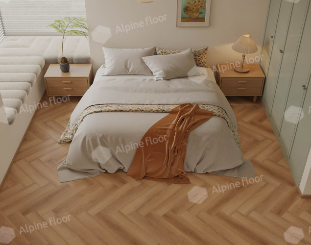 Alpine floor TITAN PARQUET ЕСО 29-10 Тантал 43кл (600мм*125мм*6мм, 20шт/уп/1,5м2)