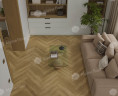 Alpine floor TITAN PARQUET ЕСО 29-11 Антей 43кл (600мм*125мм*6мм, 20шт/уп/1,5м2)